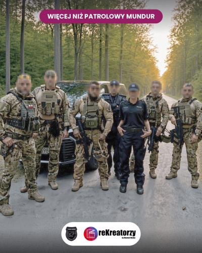 Więcej niż patrolowy mundur
