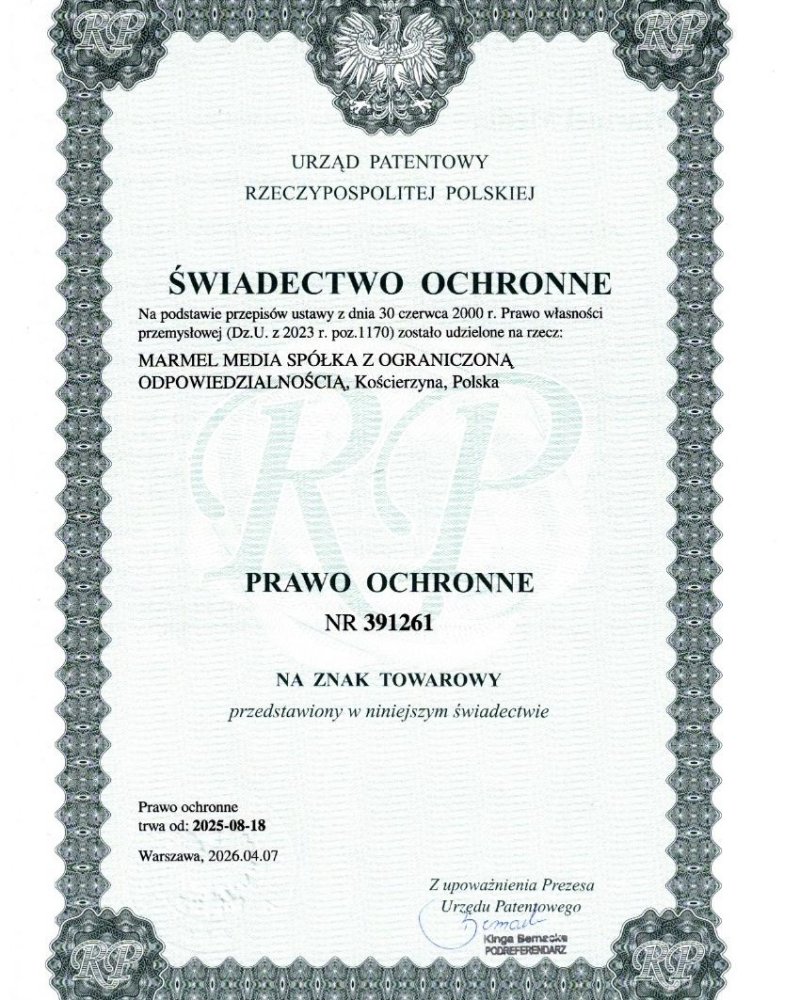 Marmel Media® - marka prawnie chroniona